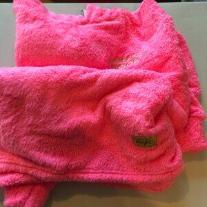 sleepwear girls pink Justice not Walmart fleeve pullover w hoodie